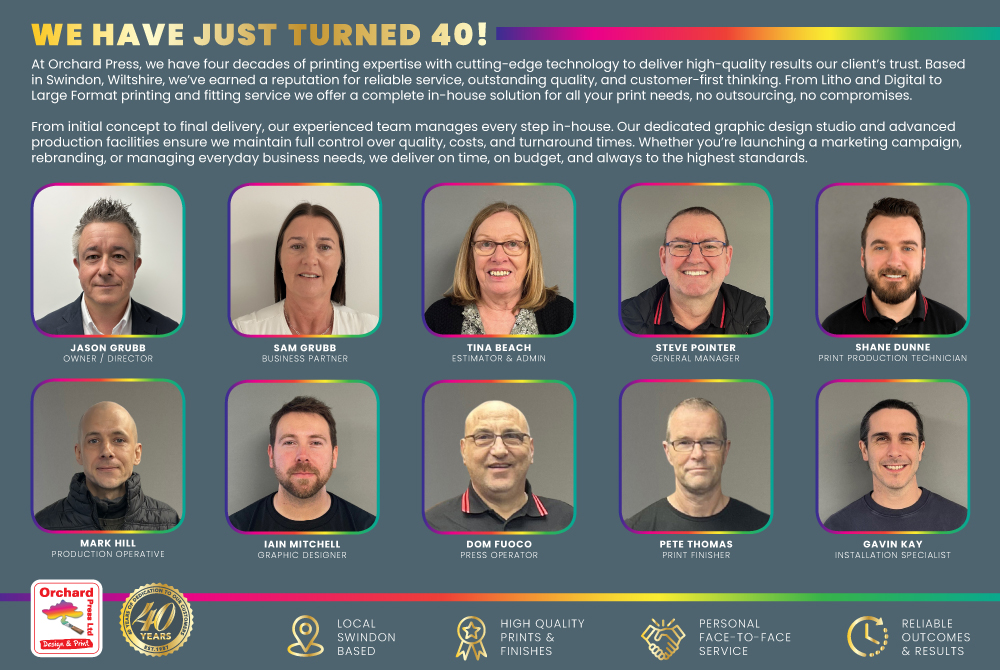 40 Years Of Print Services
